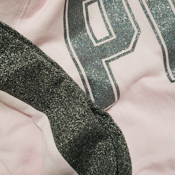 Vs pink bling glitter pullover S - Picture 2 of 8